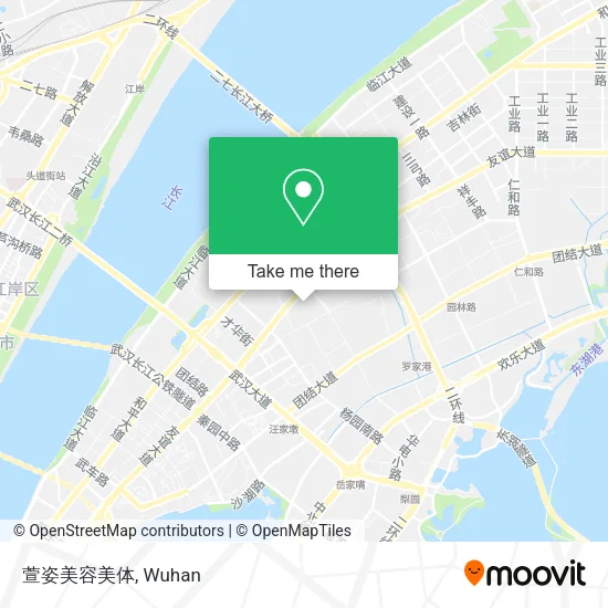 萱姿美容美体 map