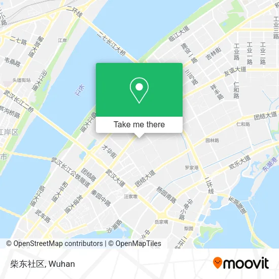 柴东社区 map