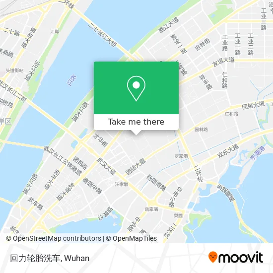 回力轮胎洗车 map
