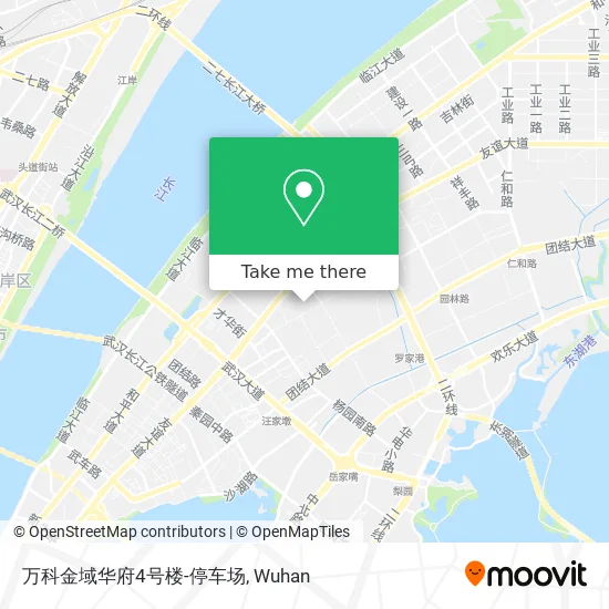 万科金域华府4号楼-停车场 map