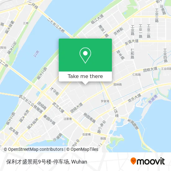保利才盛景苑9号楼-停车场 map