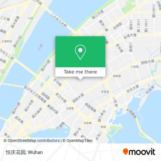 恒庆花园 map