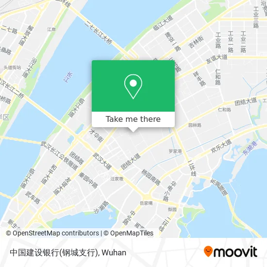中国建设银行(钢城支行) map