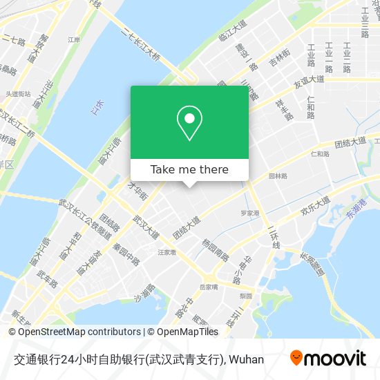 交通银行24小时自助银行(武汉武青支行) map