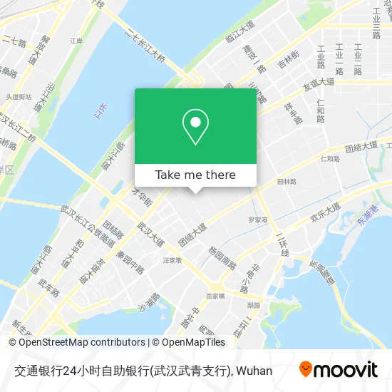 交通银行24小时自助银行(武汉武青支行) map