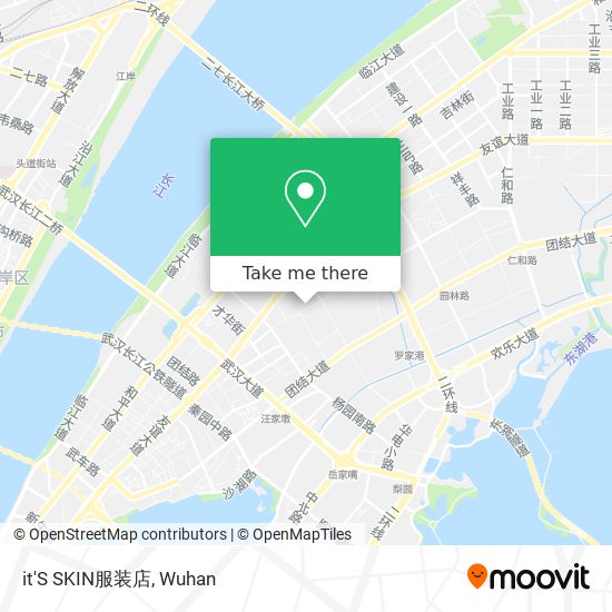 it'S SKIN服装店 map