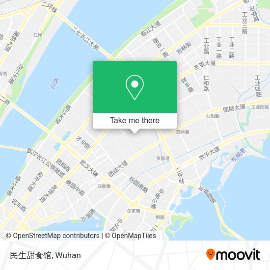 民生甜食馆 map