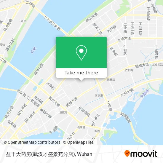 益丰大药房(武汉才盛景苑分店) map