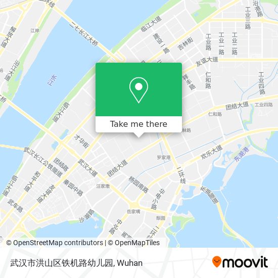 武汉市洪山区铁机路幼儿园 map