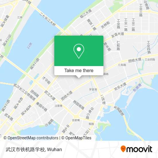 武汉市铁机路学校 map
