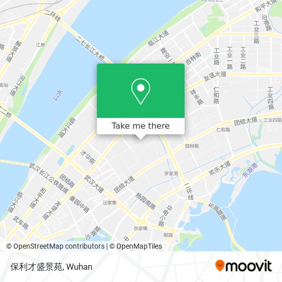 保利才盛景苑 map