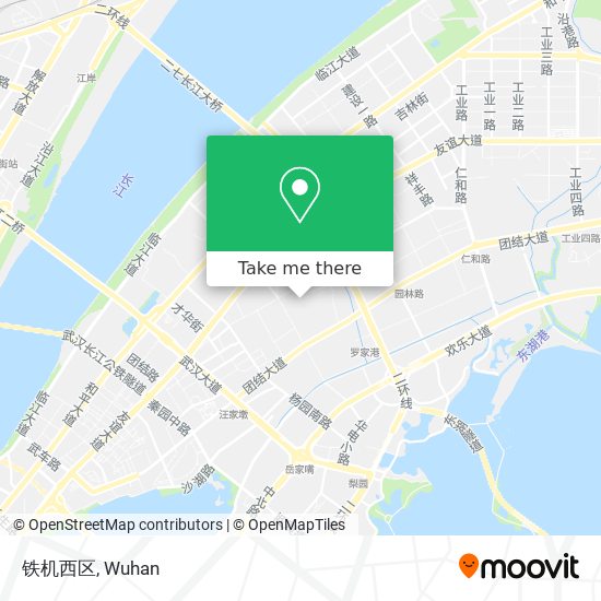 铁机西区 map