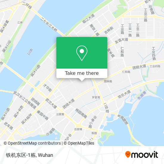 铁机东区-1栋 map