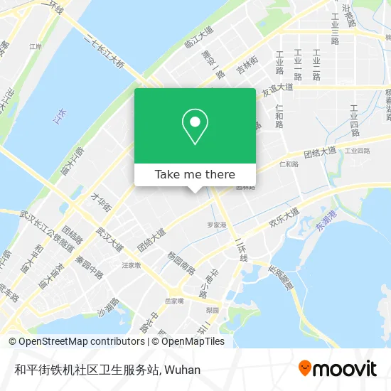 和平街铁机社区卫生服务站 map