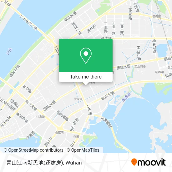 青山江南新天地(还建房) map