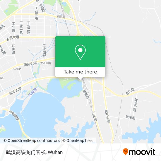 武汉高铁龙门客栈 map