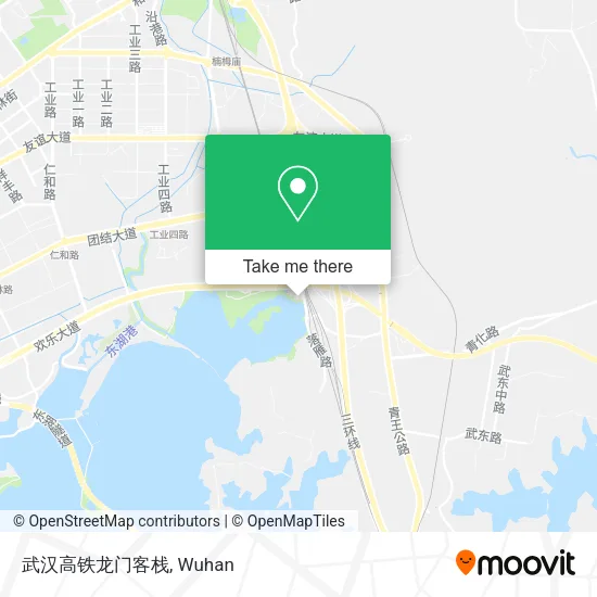 武汉高铁龙门客栈 map