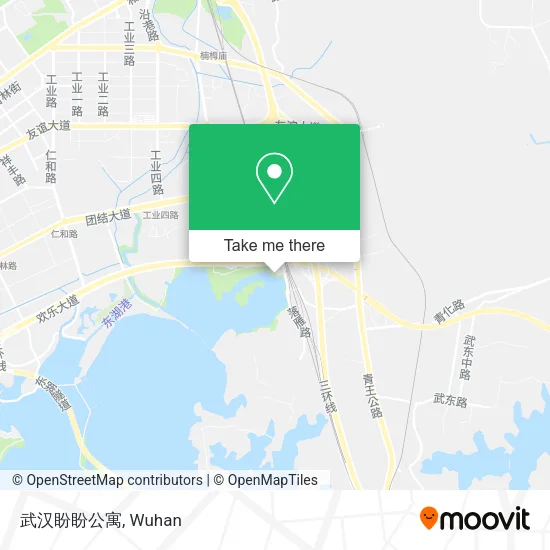 武汉盼盼公寓 map