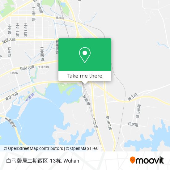 白马馨居二期西区-13栋 map