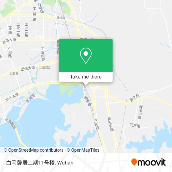 白马馨居二期11号楼 map