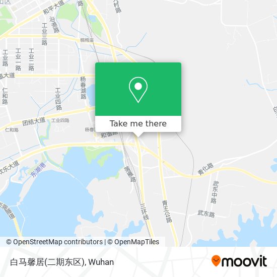 白马馨居(二期东区) map