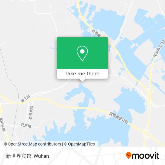 新世界宾馆 map