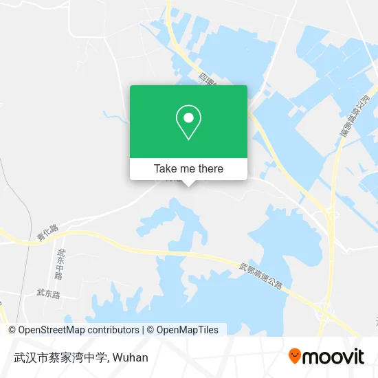 武汉市蔡家湾中学 map