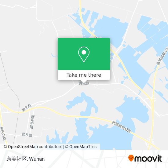 康美社区 map