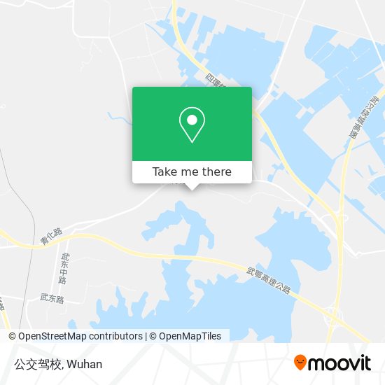 公交驾校 map