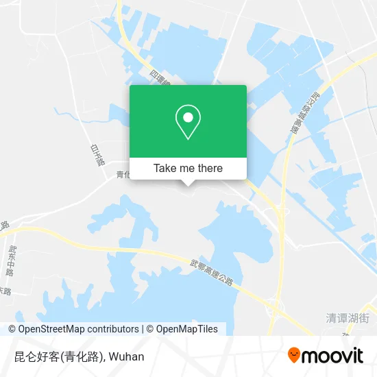 昆仑好客(青化路) map