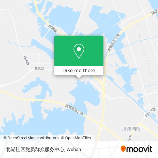 北湖社区党员群众服务中心 map