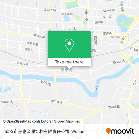 武汉市慈惠金属结构有限责任公司 map