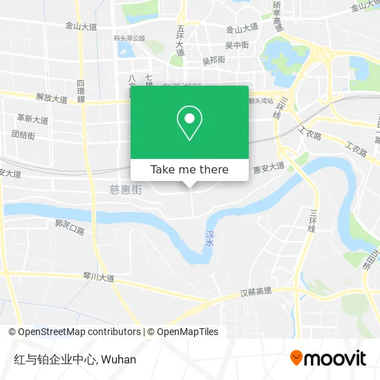 红与铂企业中心 map