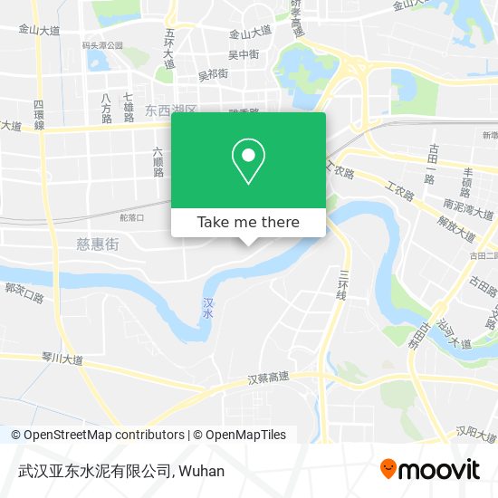 武汉亚东水泥有限公司 map
