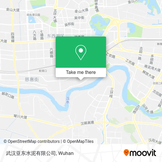 武汉亚东水泥有限公司 map