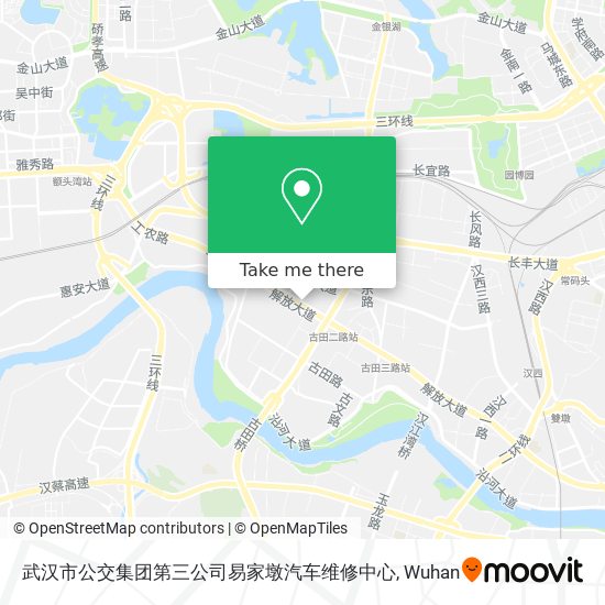 武汉市公交集团第三公司易家墩汽车维修中心 map