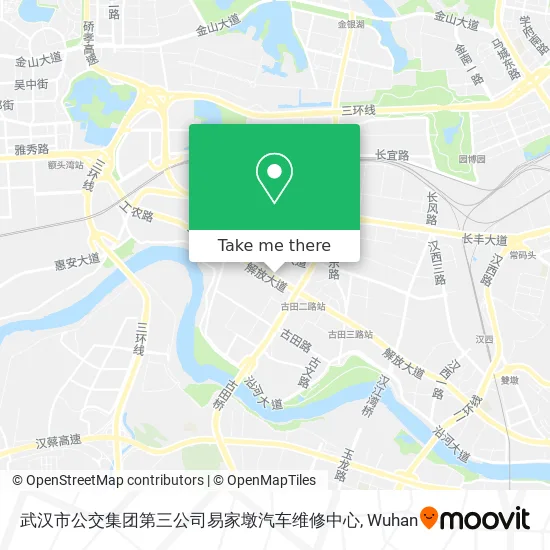 武汉市公交集团第三公司易家墩汽车维修中心 map