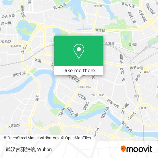 武汉古驿旅馆 map