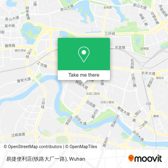 易捷便利店(铁路大厂一路) map