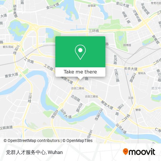 党群人才服务中心 map