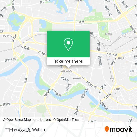 古田云彩大厦 map