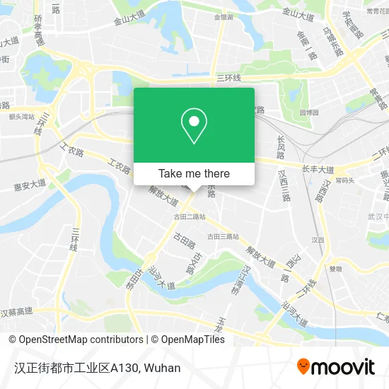 汉正街都市工业区A130 map