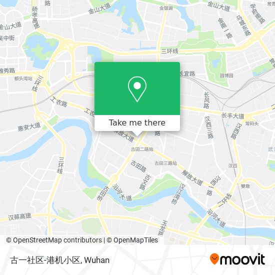古一社区-港机小区 map