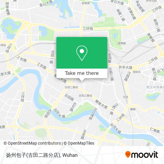 扬州包子(古田二路分店) map