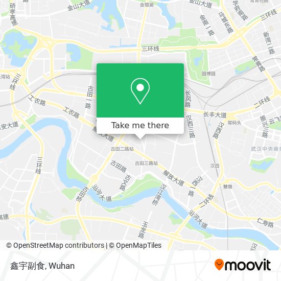 鑫宇副食 map
