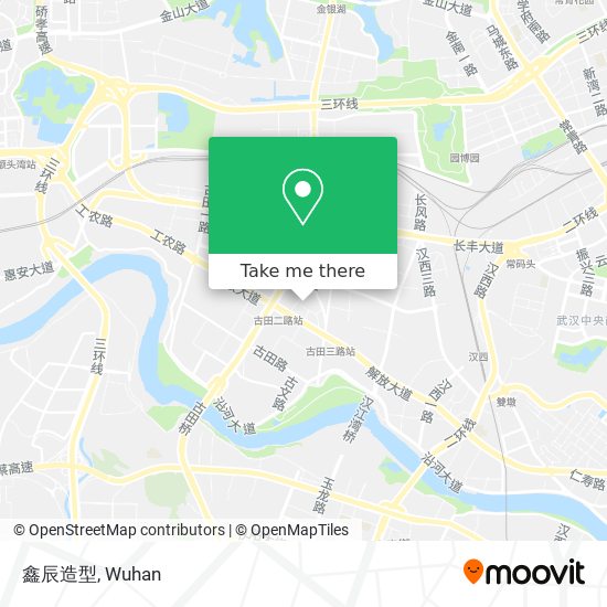鑫辰造型 map