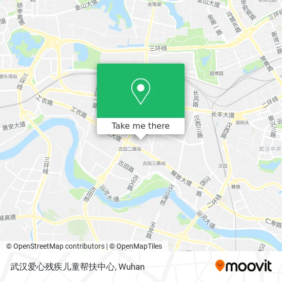 武汉爱心残疾儿童帮扶中心 map