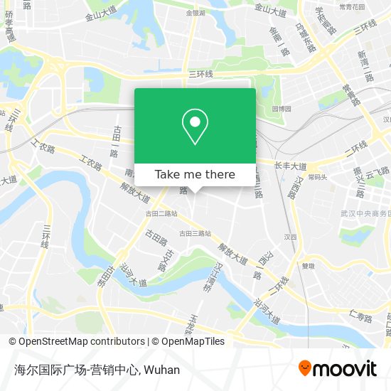 海尔国际广场-营销中心 map