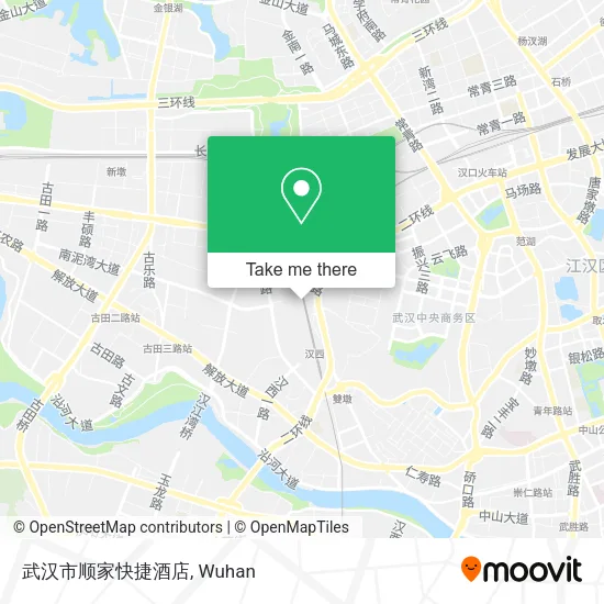 武汉市顺家快捷酒店 map