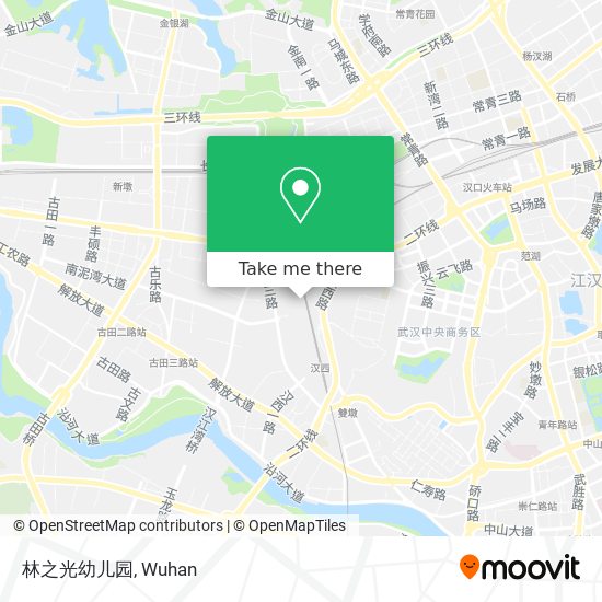 林之光幼儿园 map